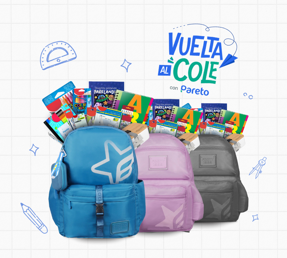 Premio sorteo pareto vuelta al cole