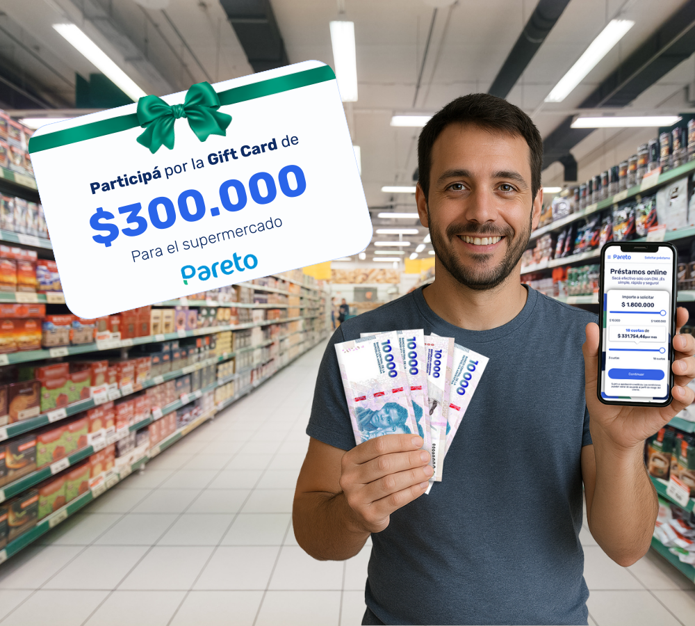 Premios Verano Pareto: Gift Card de $300.000 para supermercados